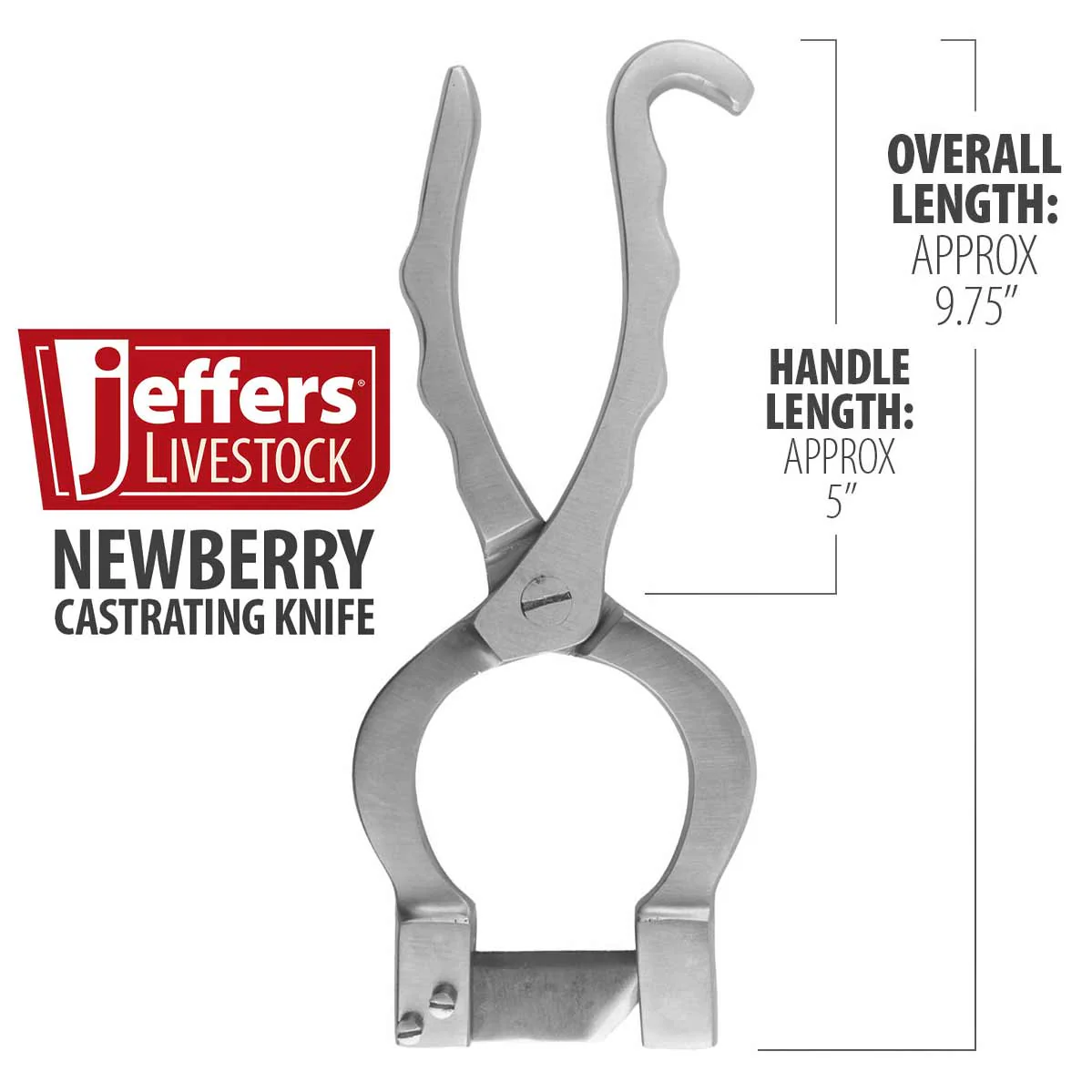Jeffers Newberry Castrating Knife (& Replacement Blades) - Image 2