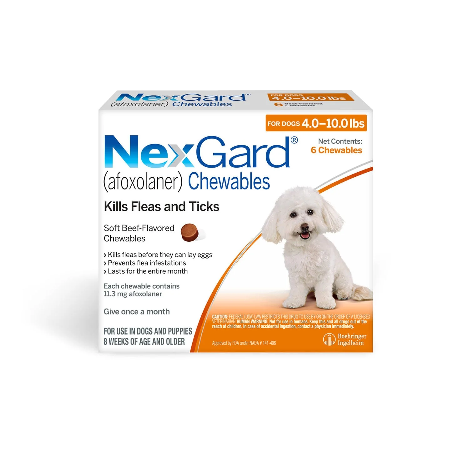 Rx NexGard Flea and Tick Chewables for Dogs - Image 1