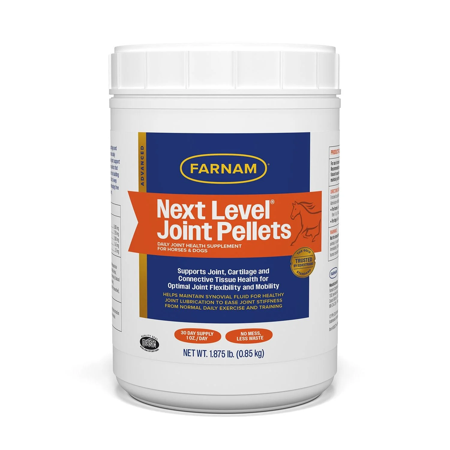 Next Level Joint Pellets for Horses, 1.87 lbs - Image 1