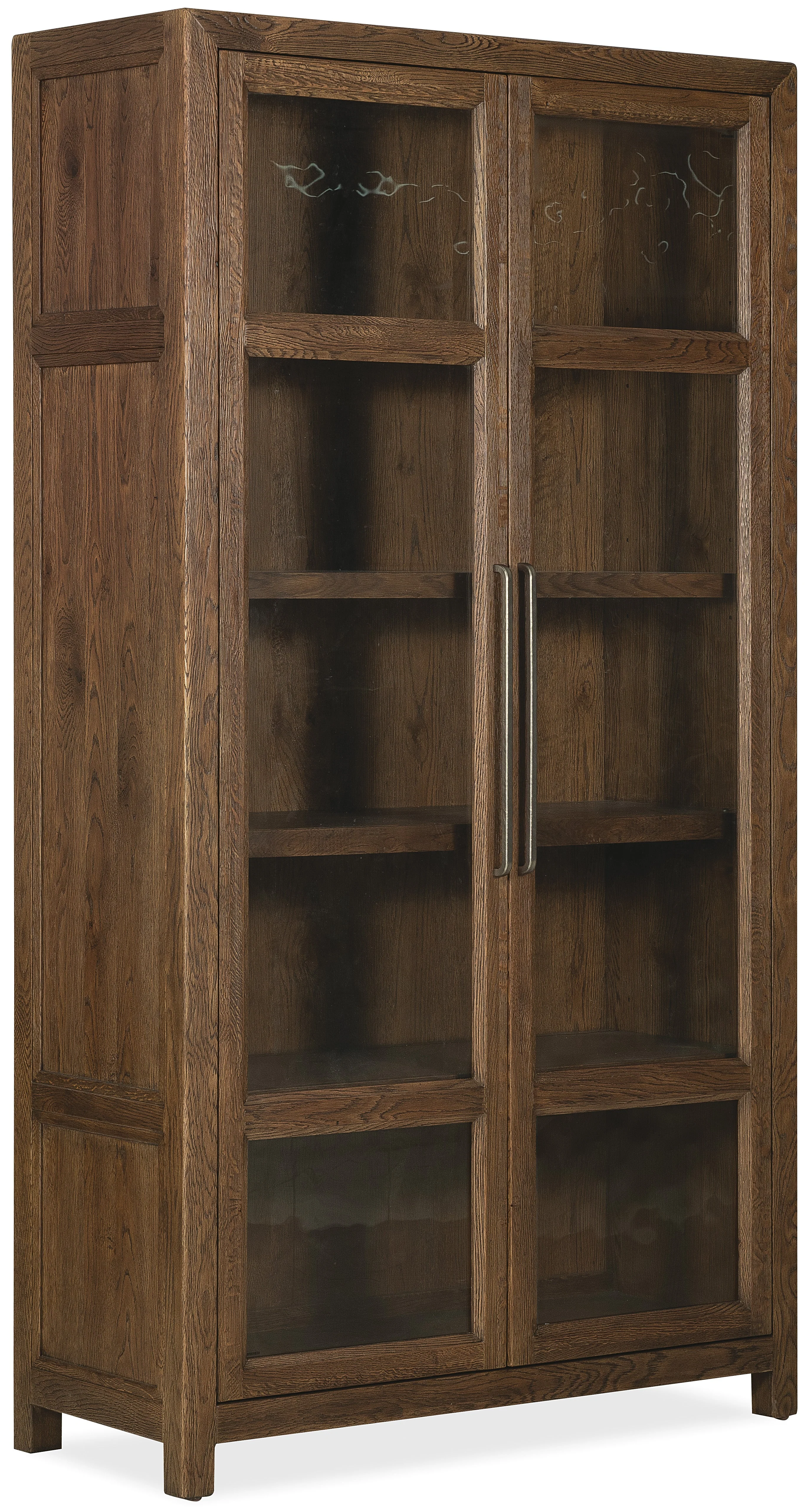 Driftwood Display Cabinet | Worn Saddle - Image 1