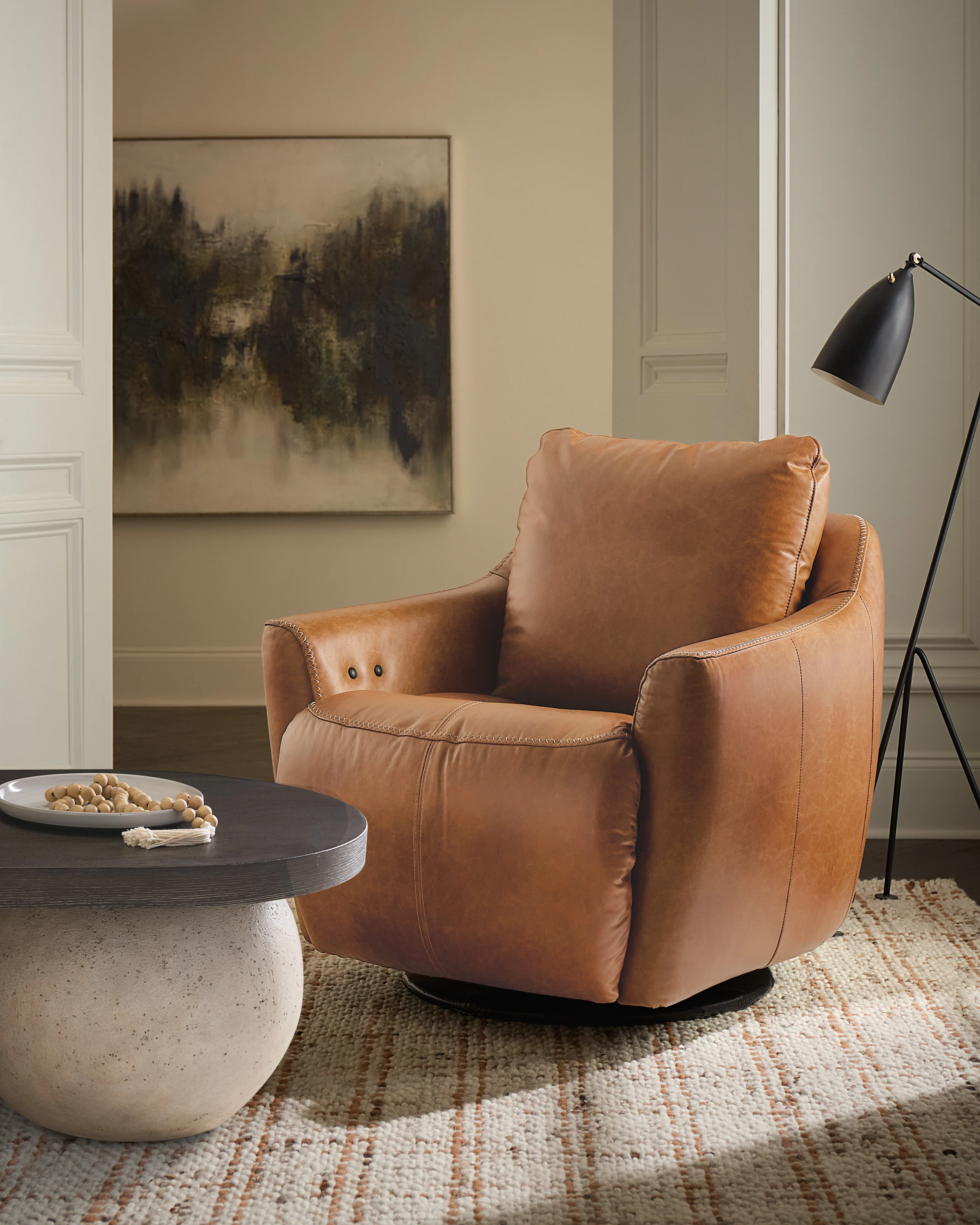 Beau Swivel w/Power Footrest - Image 3