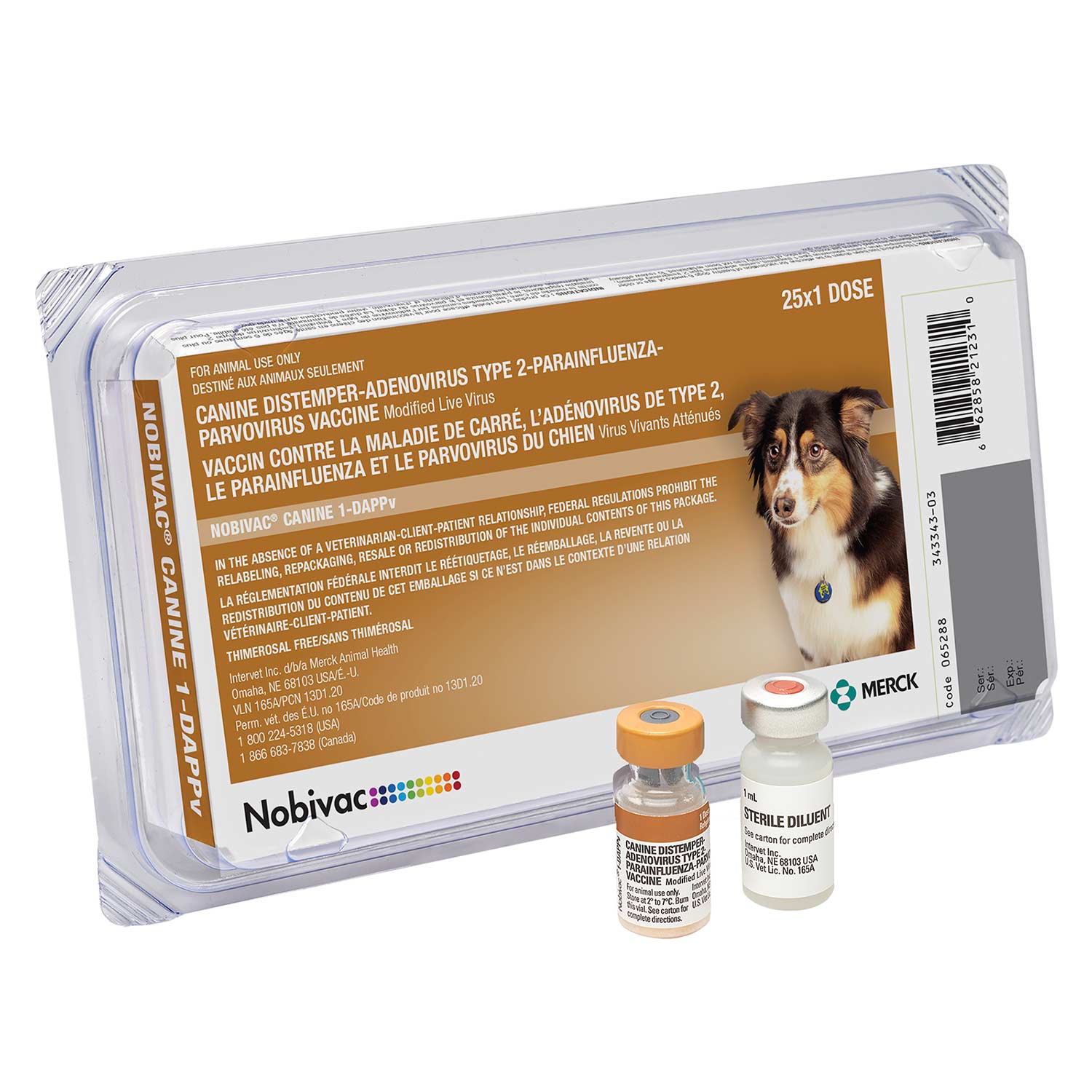 Nobivac Canine 1-DAPPv (5 Way) Dog Vaccine - Image 2