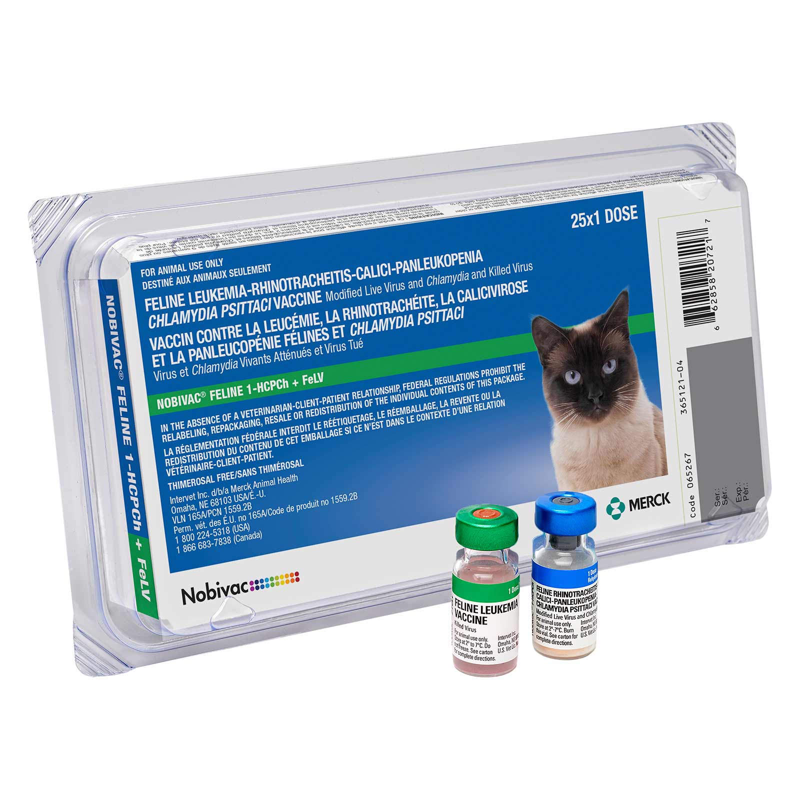 Nobivac Feline 1-HCPCh+FeLV Cat Vaccine - Image 1