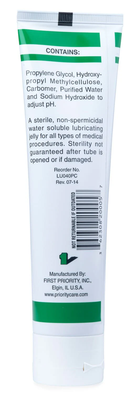 Non-Spermicidal Sterile Lubricating Jelly with Flip Top Bottle - Image 2