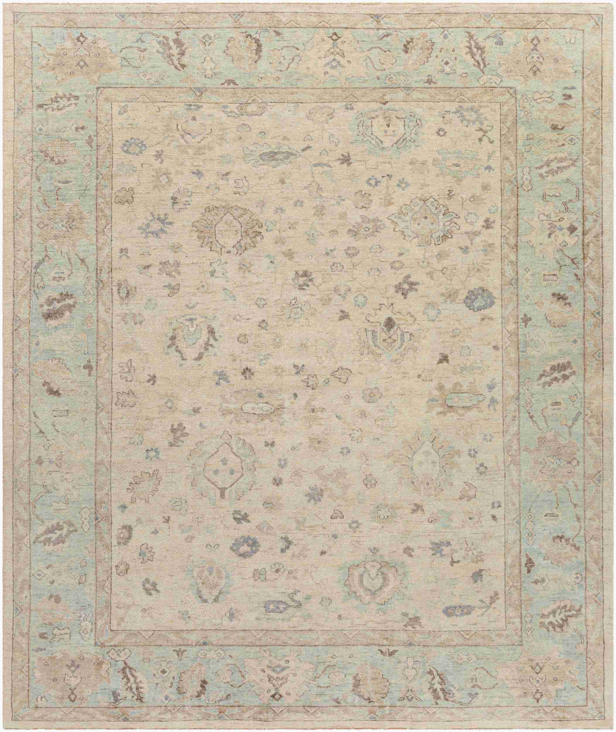 Normandy Rug | Seafoam | NOY8010 - Image 1