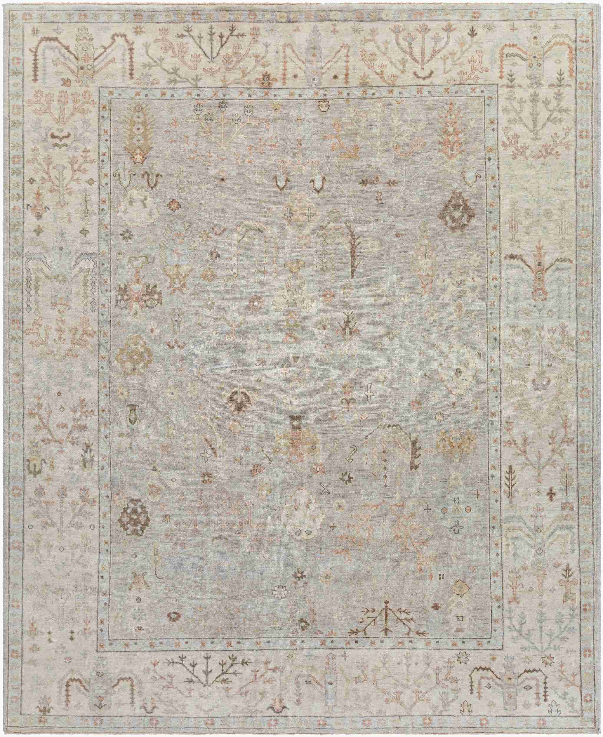 Normandy Rug | Gray | NOY8012 - Image 1