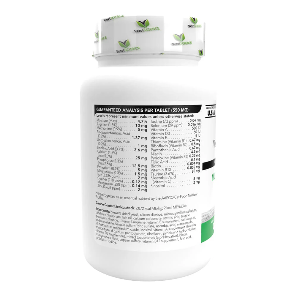 Nu Cat Multivitamin Formula for Cats, 90 Chewable Tablets - Image 2