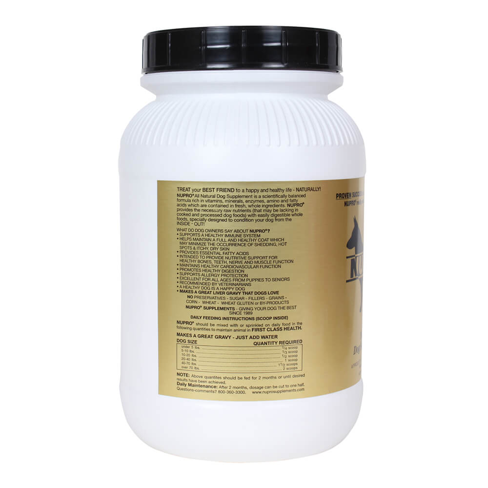 Nupro All Natural Dog Supplement - Gold, 5 lbs - Image 3