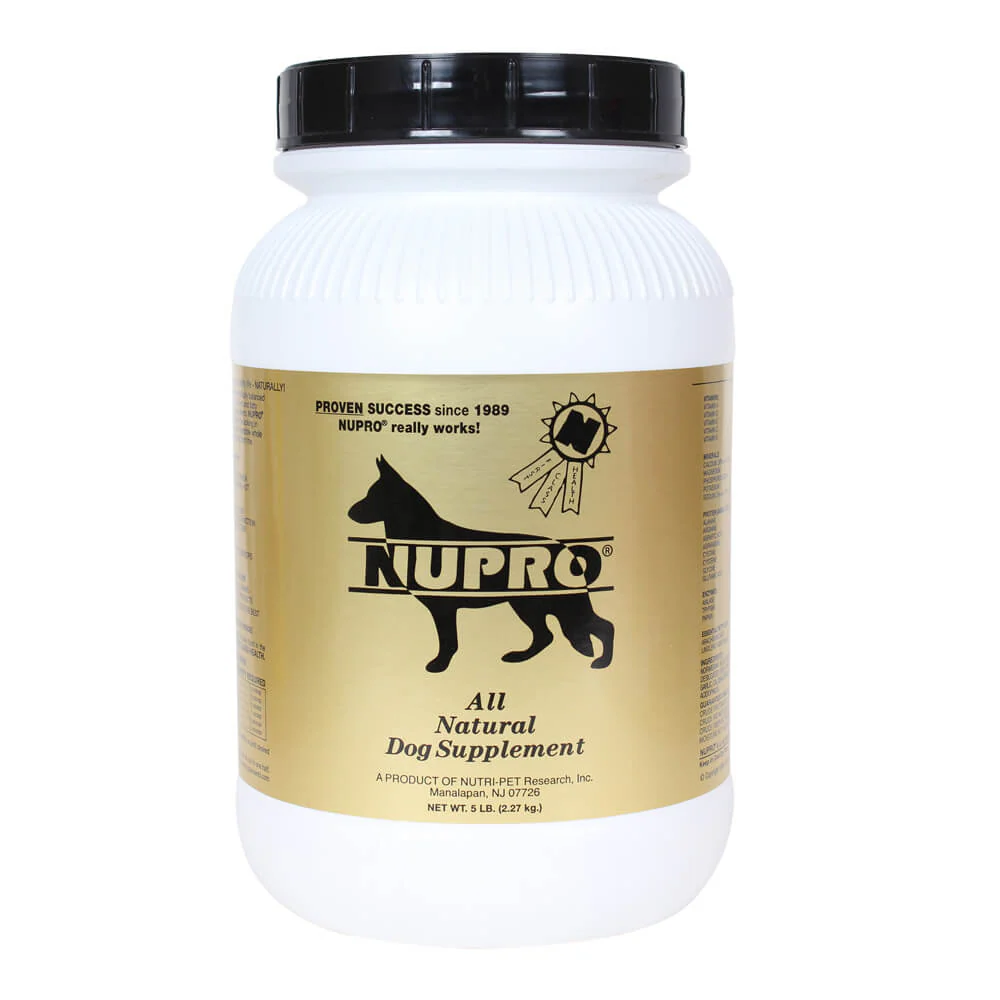 Nupro All Natural Dog Supplement - Gold, 5 lbs - Image 1