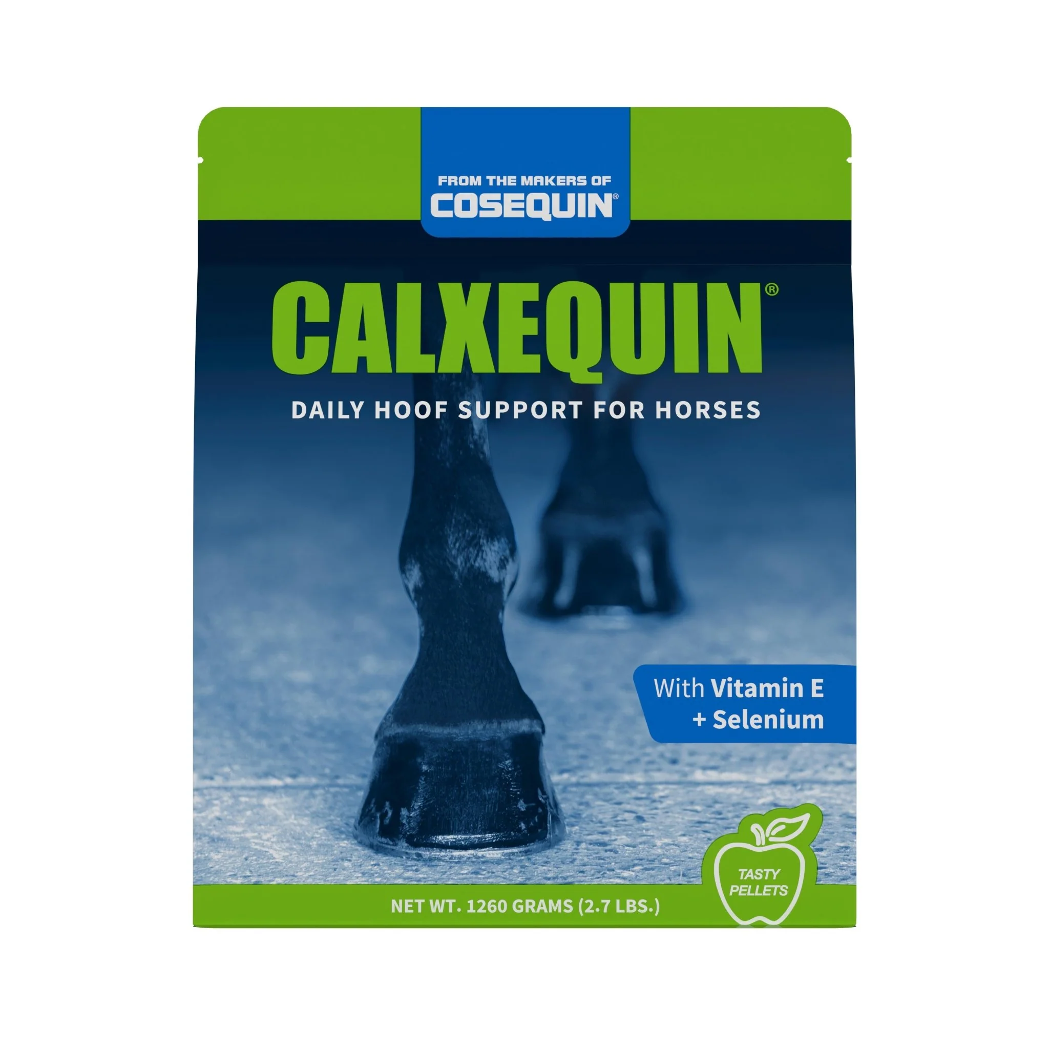 Nutramax Cosequin Calxequin Pellets Daily Hoof Support for Horses, 1260 Grams - Image 1