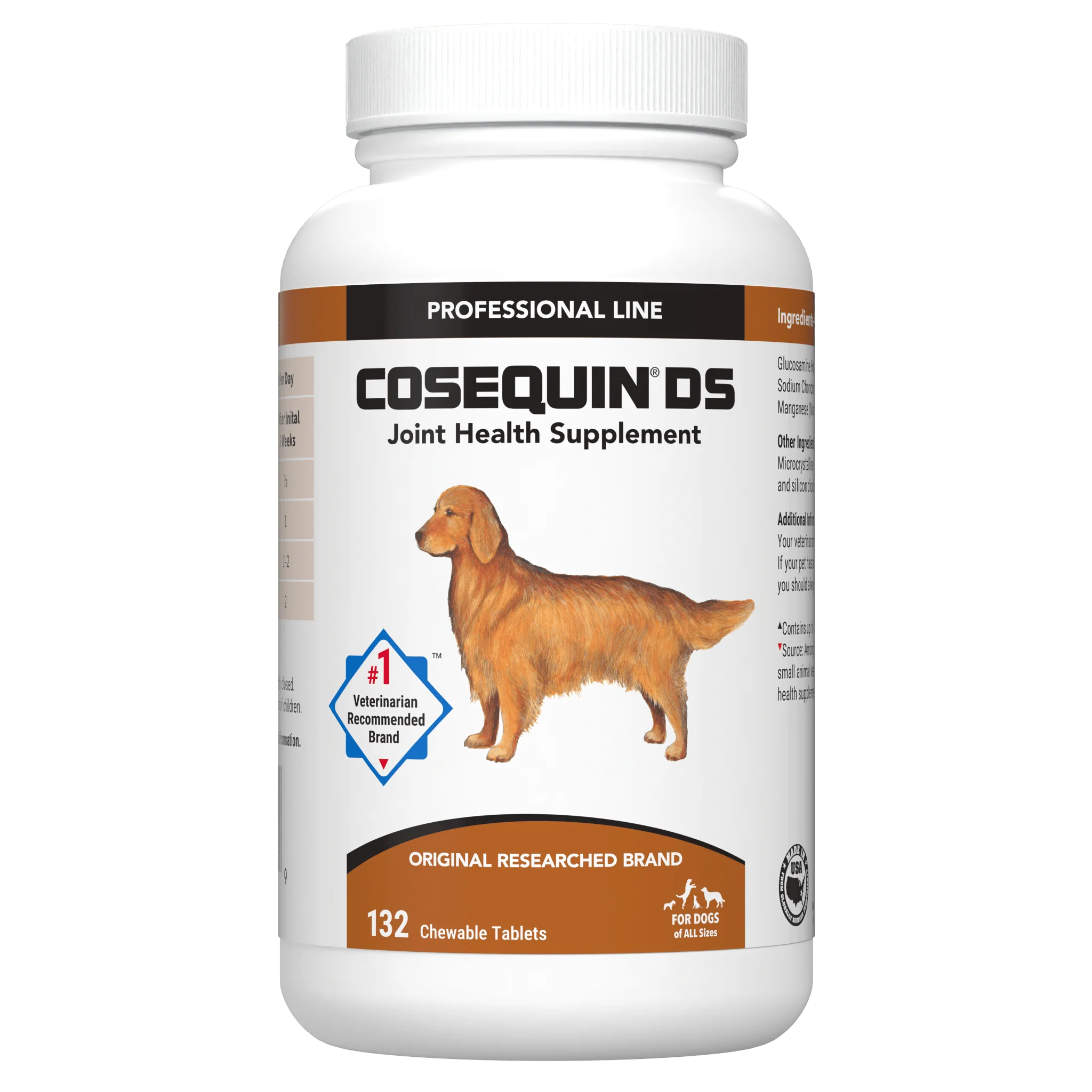 Nutramax Cosequin DS Joint Health with Glucosamine and Chondroitin Supplement for Dogs - Image 1