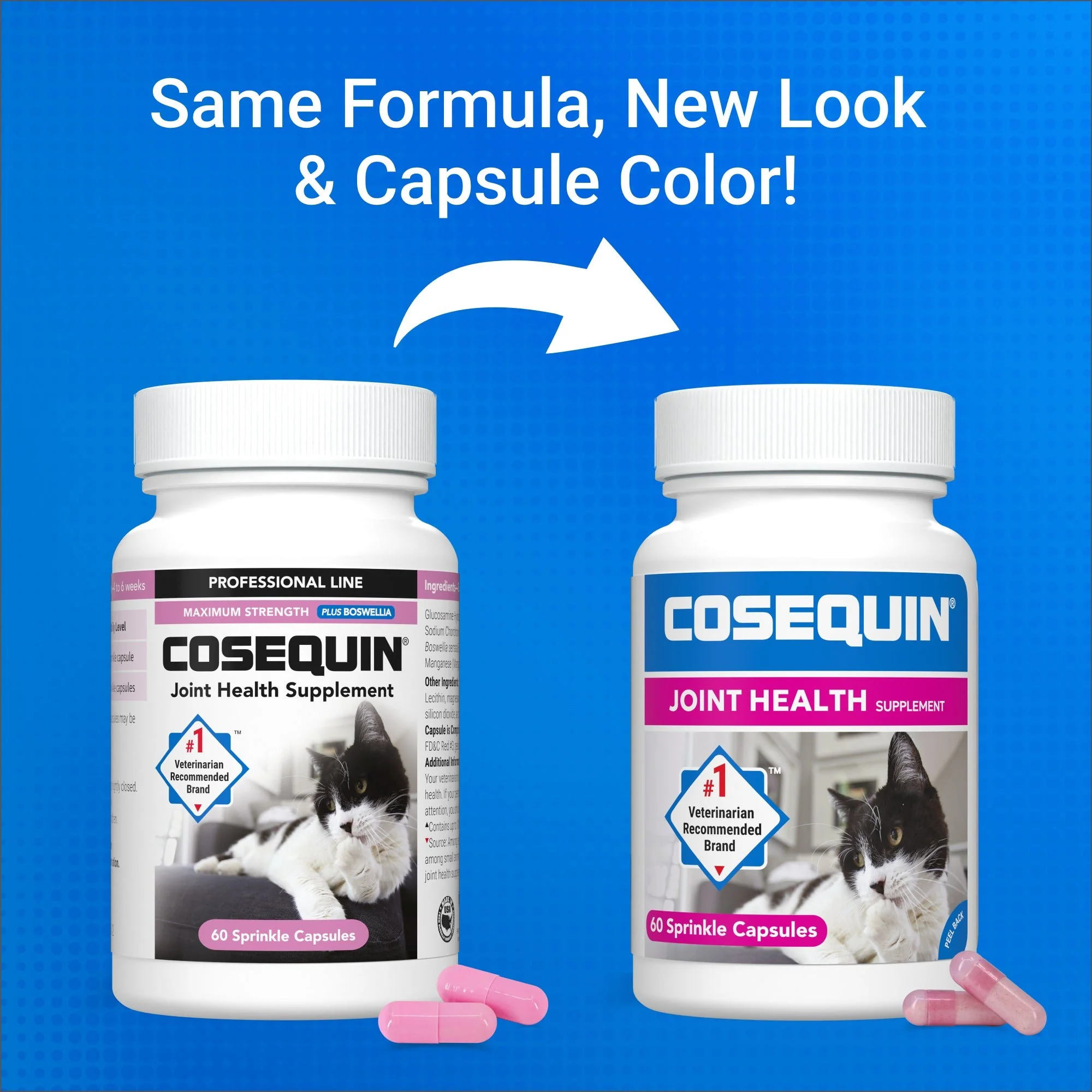 Nutramax Cosequin Professional for Cats, 60 Capsules - Image 3