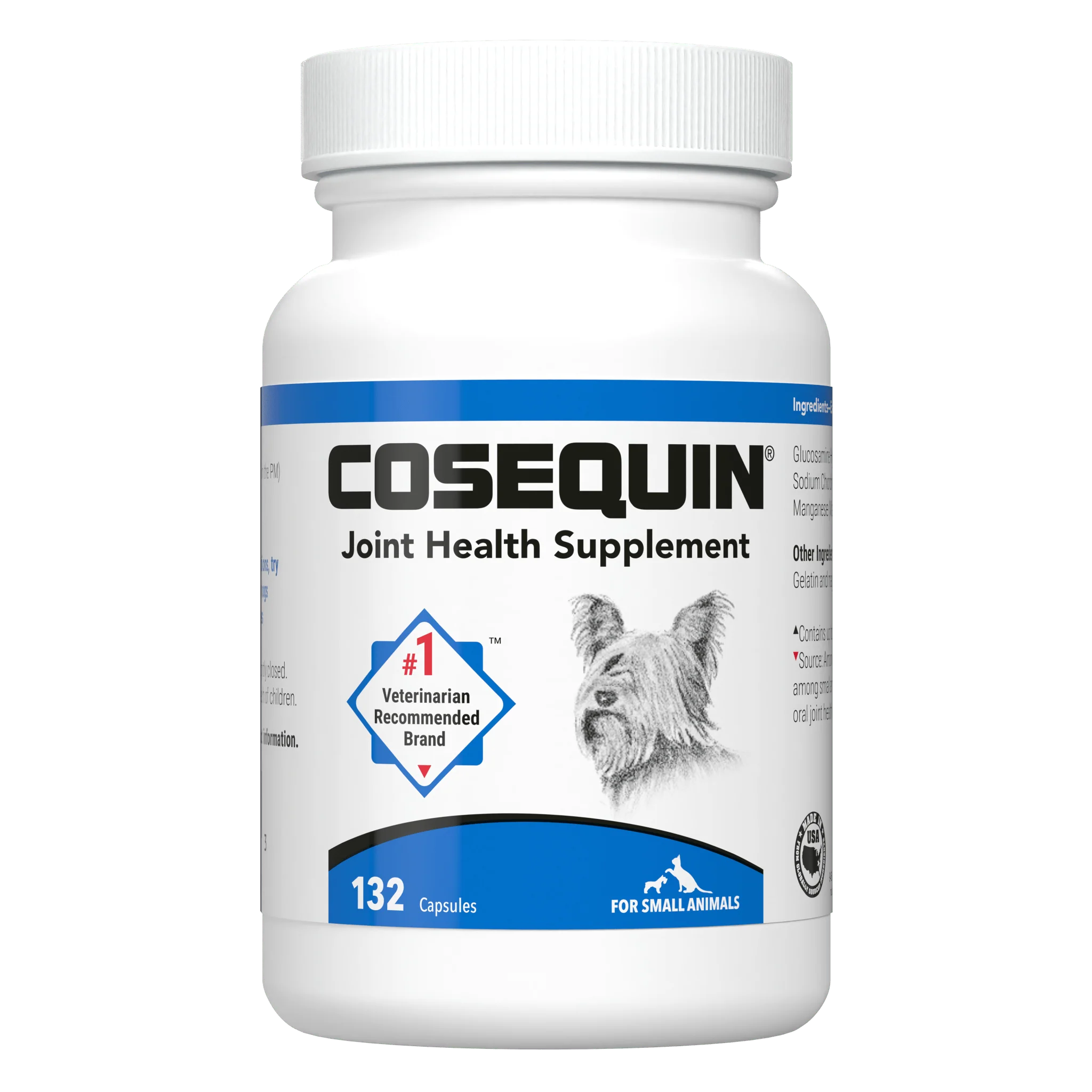 Nutramax Cosequin Regular Strength Joint Health Supplement for Cats and Small Dogs, With Glucosamine and Chondroitin - Image 1
