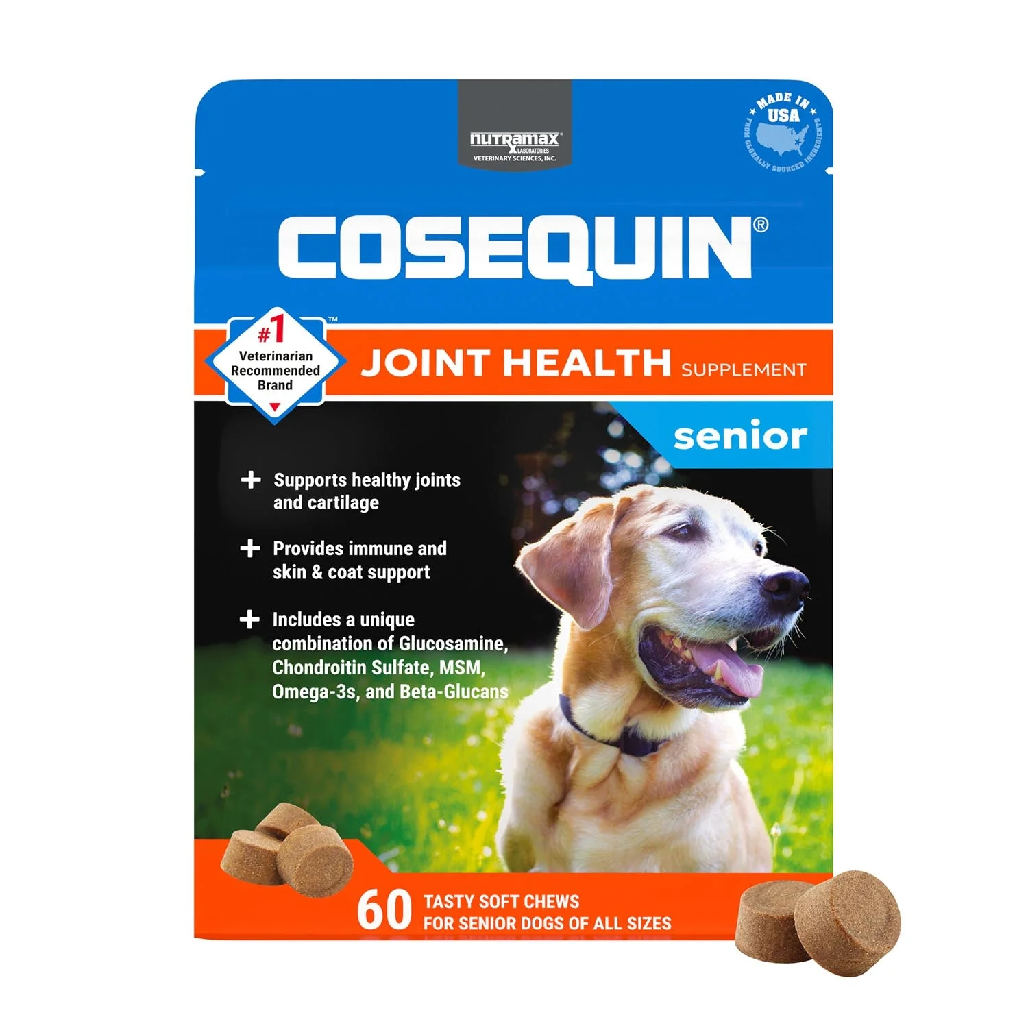 Nutramax Cosequin Senior Joint Health Supplement for Senior Dogs - Image 1