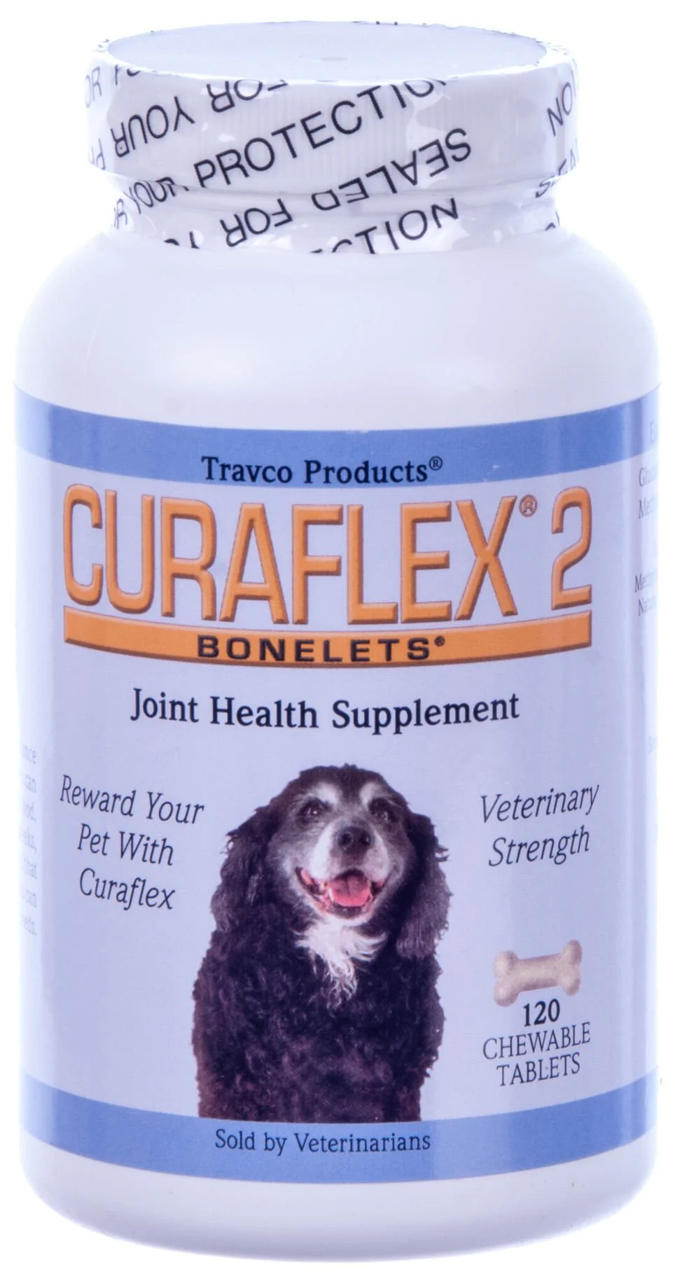 Nutramax Curaflex 2 - Joint Health Supplement for Dogs, 120 Chewable Tablets - Image 1
