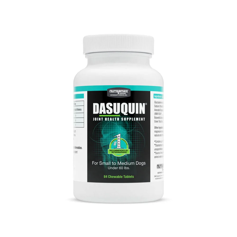 Nutramax Dasuquin for Dogs, Joint Health Supplement, Contains Glucosamine, Plus Chondroitin, ASU, and More, Supports Healthy Joints, Chewable Tablets - Image 1