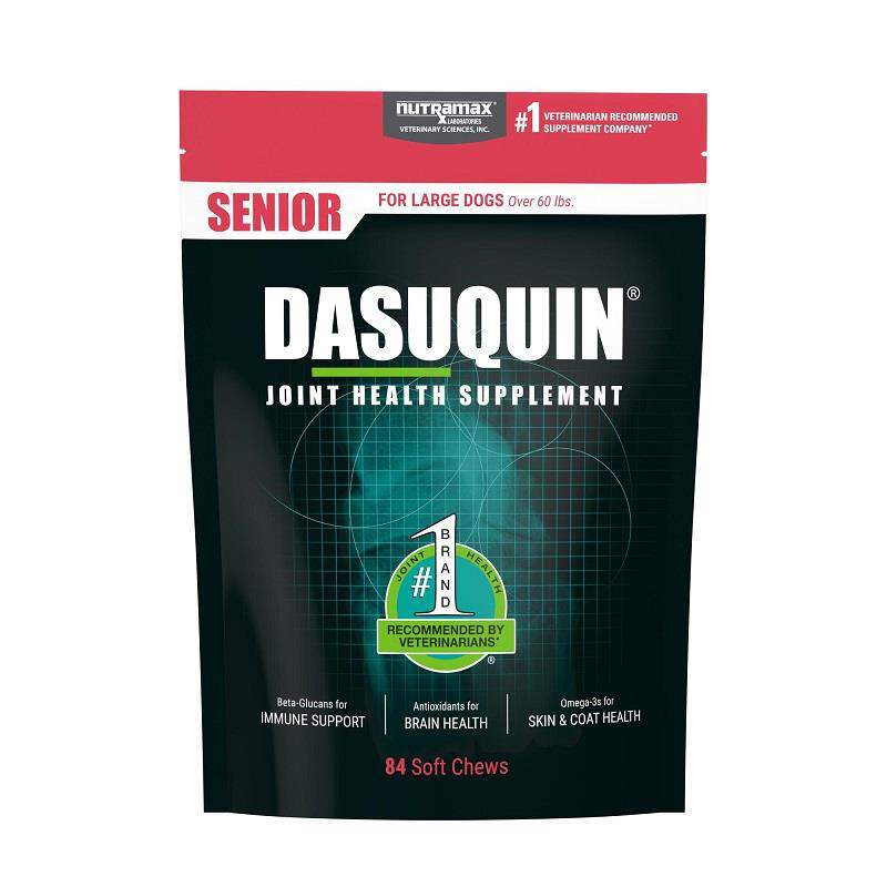 Nutramax Dasuquin Senior Joint Health Supplement for Dogs, 84 Soft Chews - Image 1