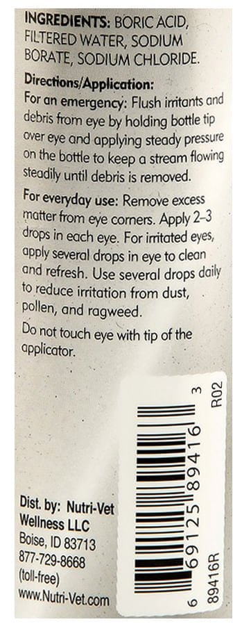 Nutri-Vet Cat Eye Rinse, 4 oz - Image 2