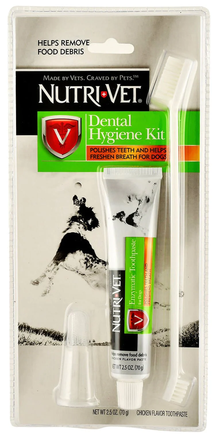Nutri-Vet Dental Hygiene Kit for Dogs - Image 1