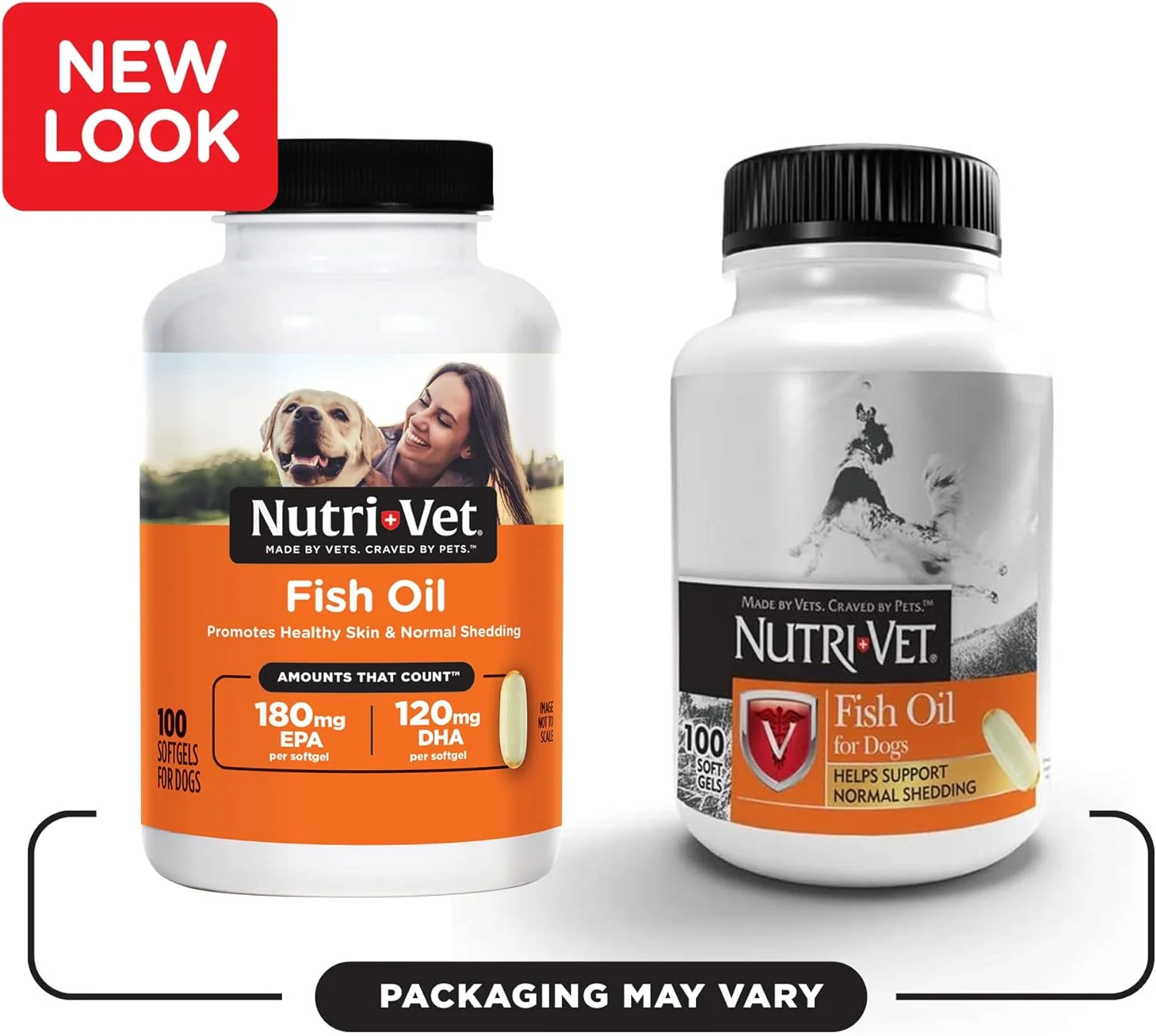 Nutri-Vet Fish Oil, Soft Gels, 100 ct - Image 3
