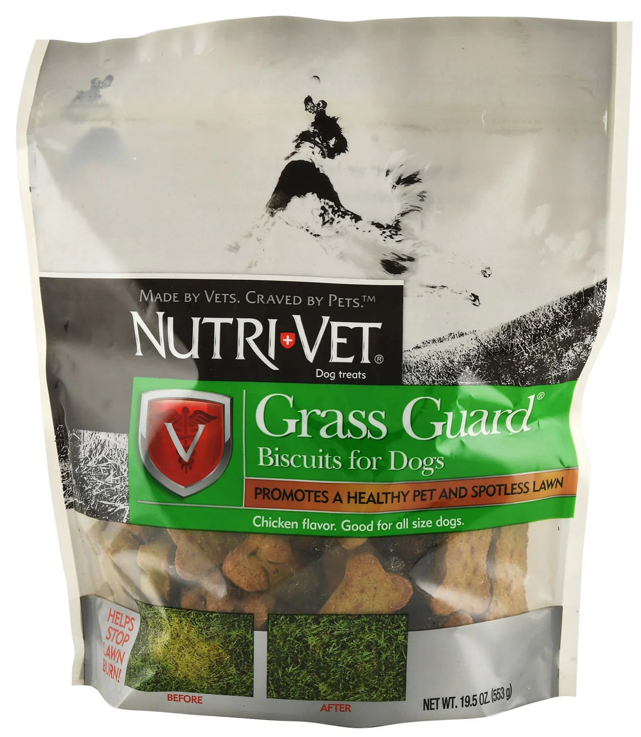 Nutri-Vet Grass Guard Biscuit Treat - Image 1