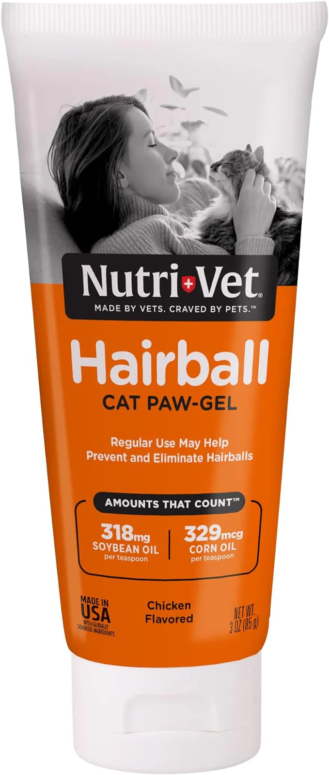 Nutri-Vet Hairball Paw-Gel for Cats - Image 1