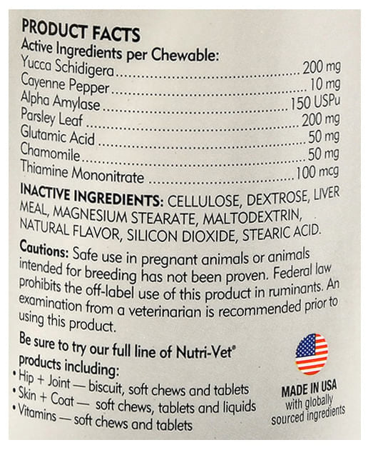 Nutri-Vet Nasty Habit Liver Flavored Chewables - Image 3