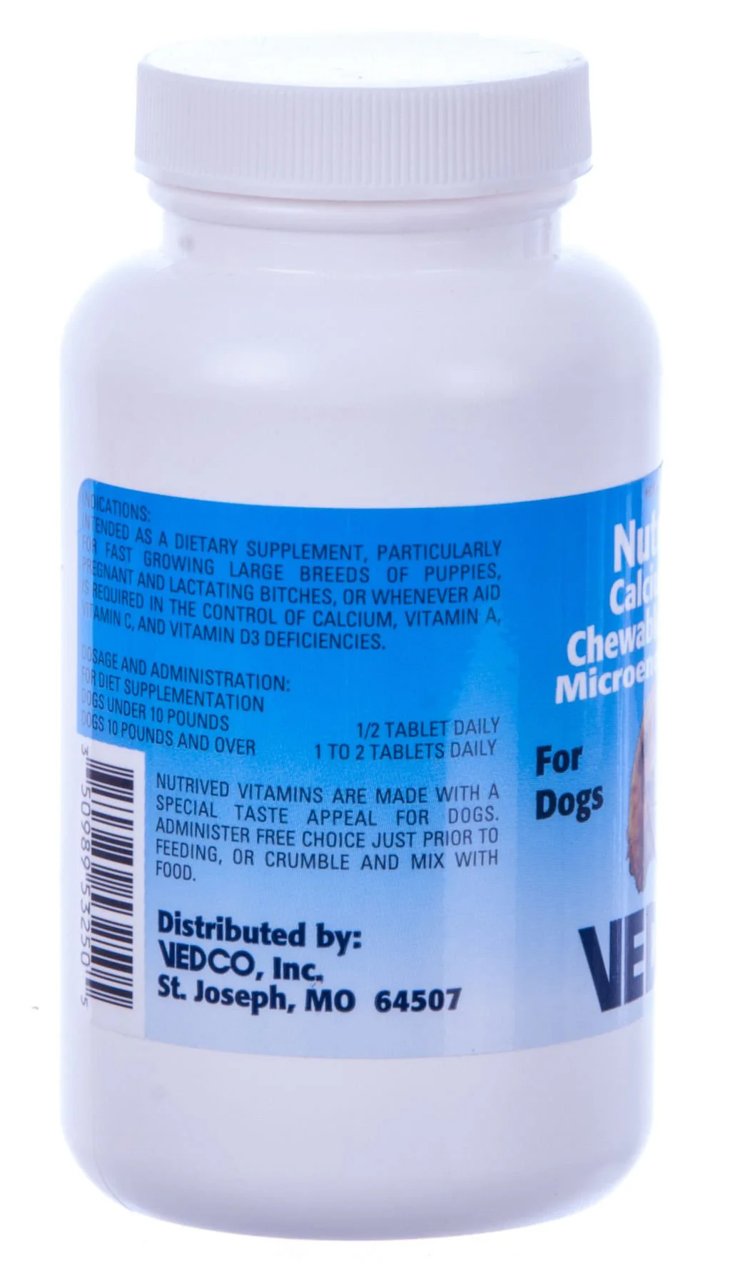 NutriVed Calcium Plus Chewable Tabs for Dogs - Image 3