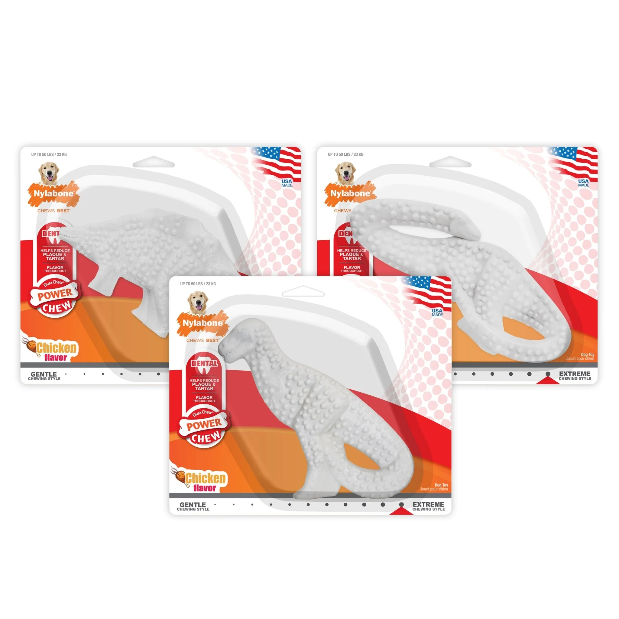 Nylabone Dental Dino, Regular - Image 2