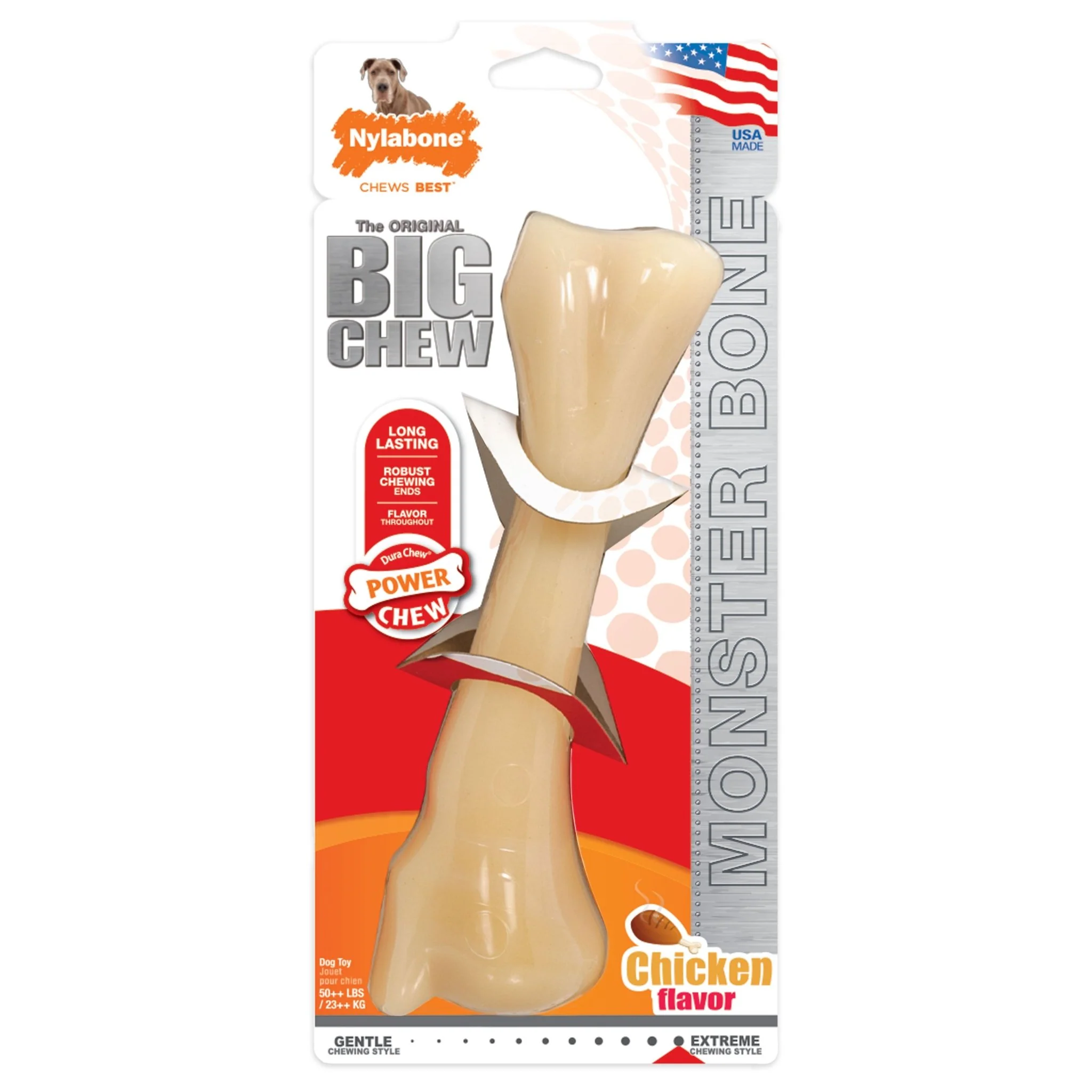 Nylabone DuraChew Monster Bone - Image 1