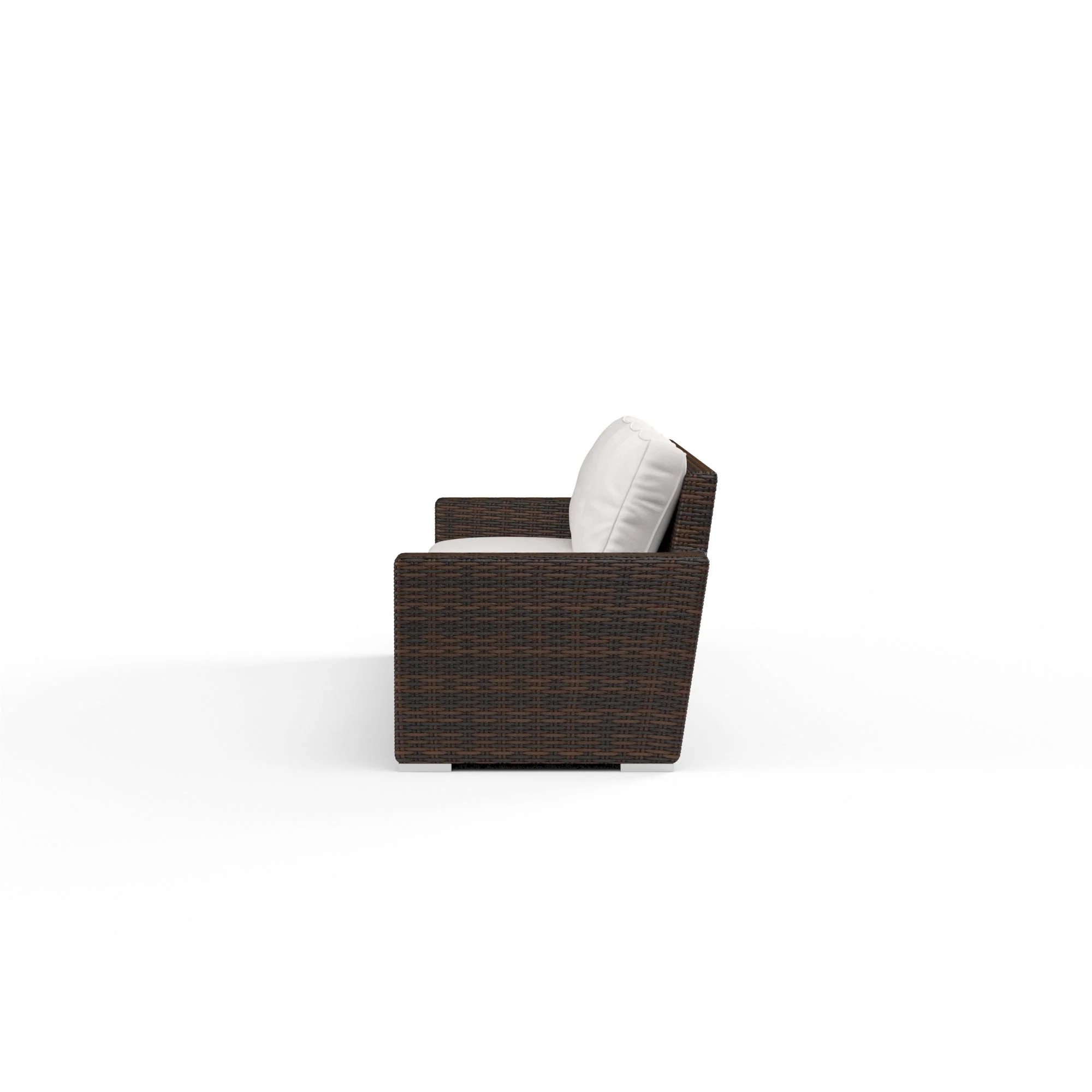 Montecito Sofa in Canvas Flax w/ Self Welt - Image 3