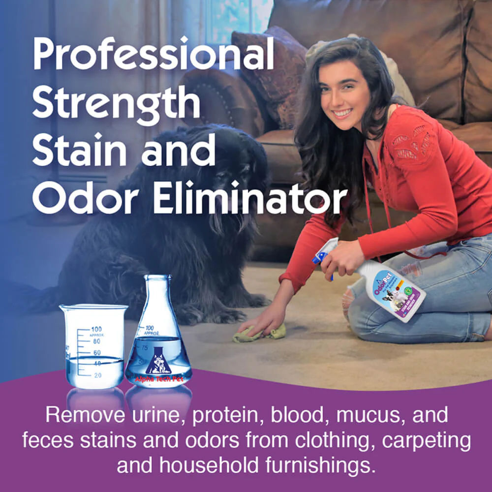 OdorPet Carpet & Floor Stain & Odor Remover – Ready-to-Use Odor Counteractant, 16 oz - Image 3