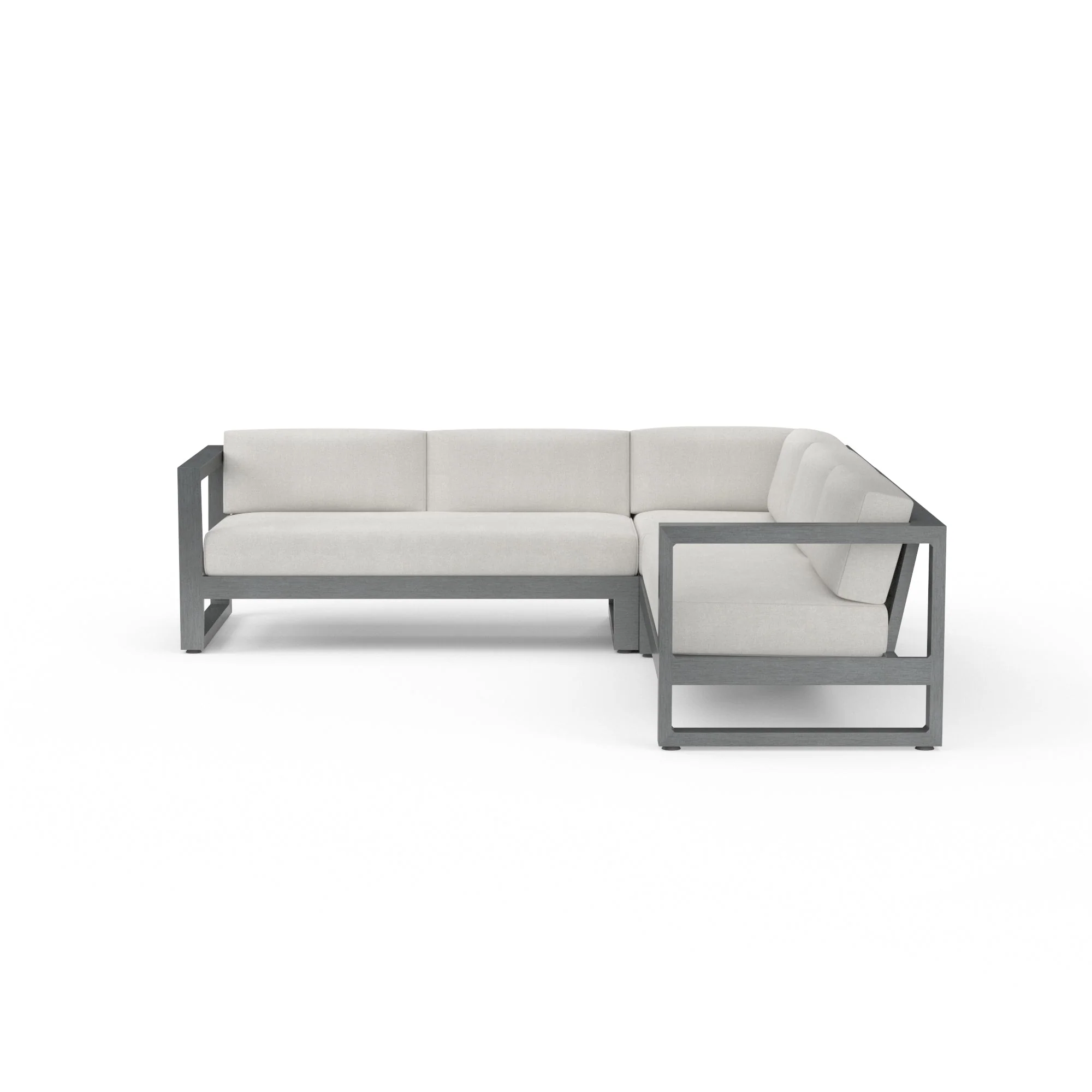 Redondo Sectional in Cast Silver, No Welt - Image 3