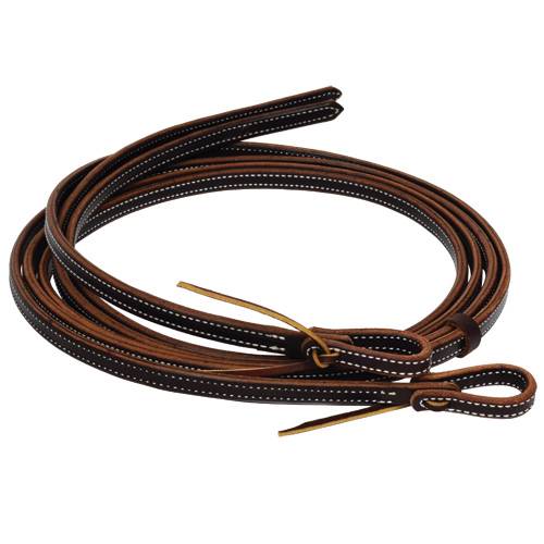 Oiled 2-Ply Latigo Split Reins for Horses – Premium Leather, Equestrian, Ranch & Training Use - Image 1