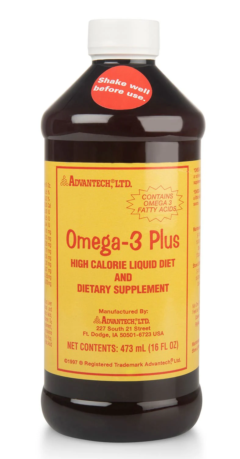 Omega-3 Plus High Calorie Liquid, 16 oz - Image 1