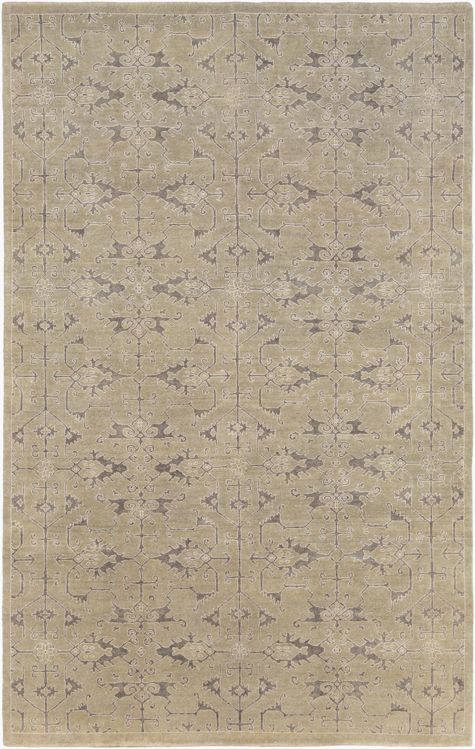 Opulent Rug | Dusty Sage | OPE6001 - Image 1