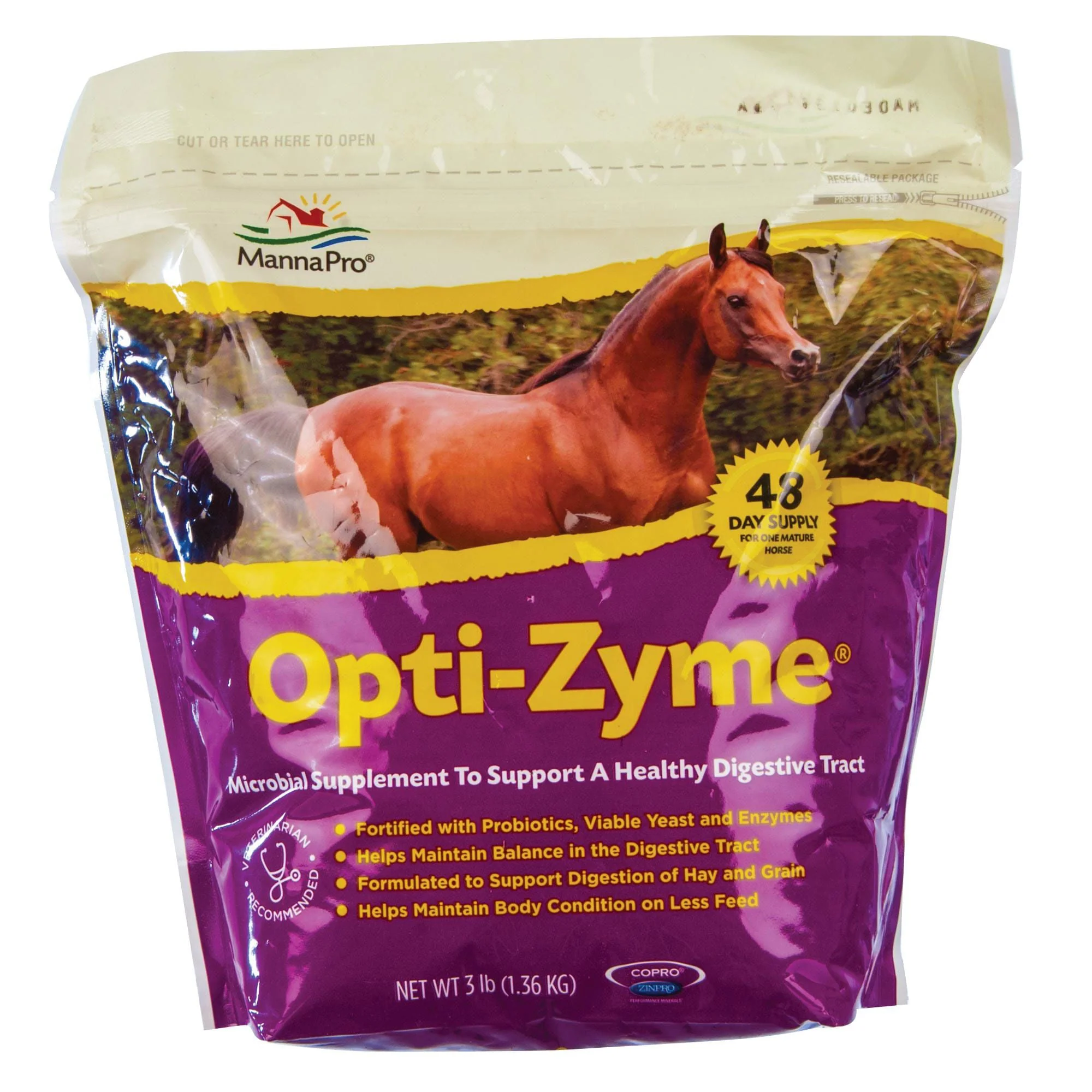 Opti-Zyme® Digestive Horse Supplement - Image 1