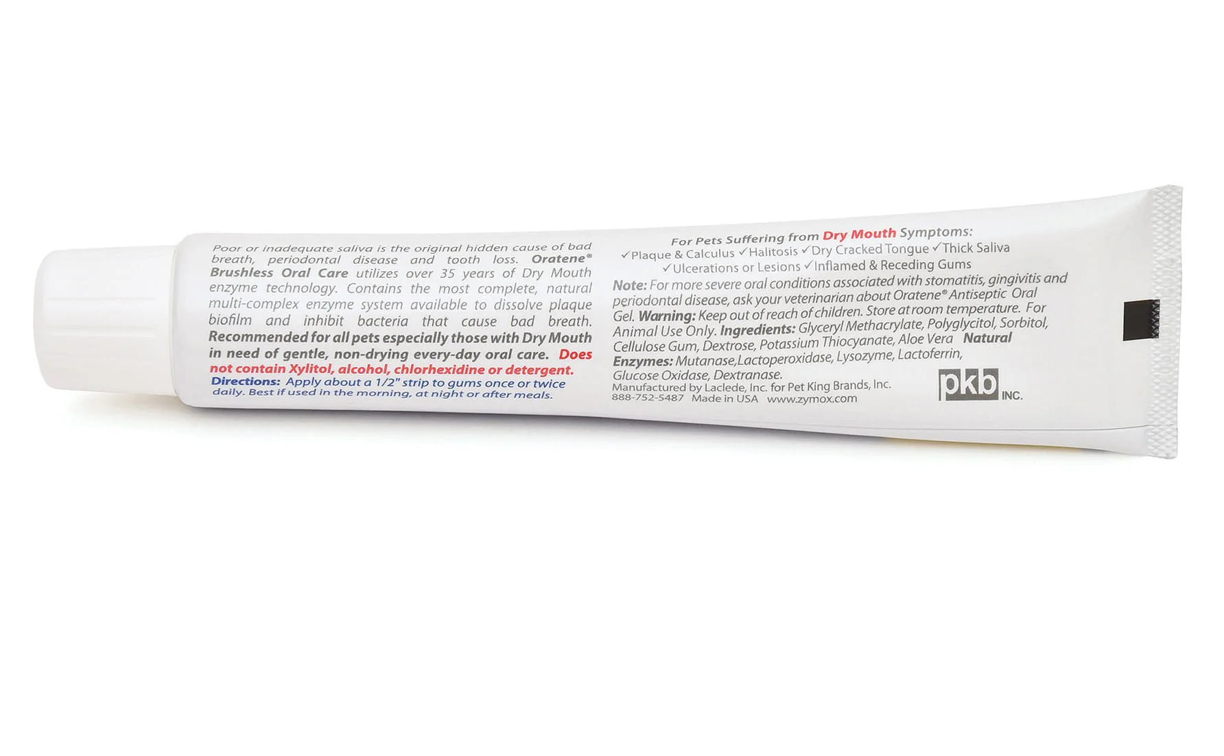 Oratene Brushless Toothpaste Gel for Dogs & Cats - Image 2
