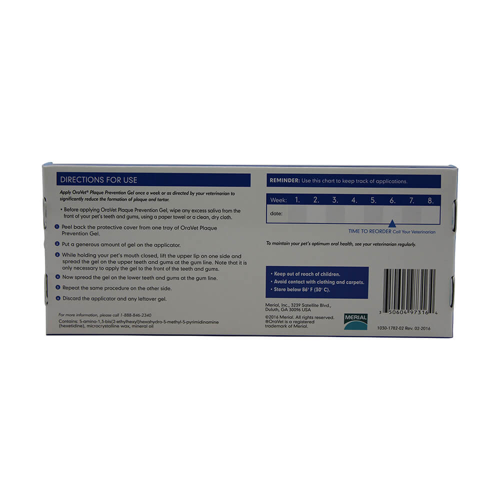 OraVet Plaque Prevention Gel, 8 ct - Image 2