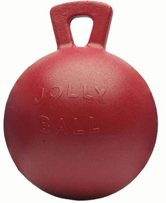 Horseman's Pride Scented Jolly Ball 10" Horse Toy – Durable, Chew-Resistant Equine Enrichment Ball for Outdoor Fun - Image 1