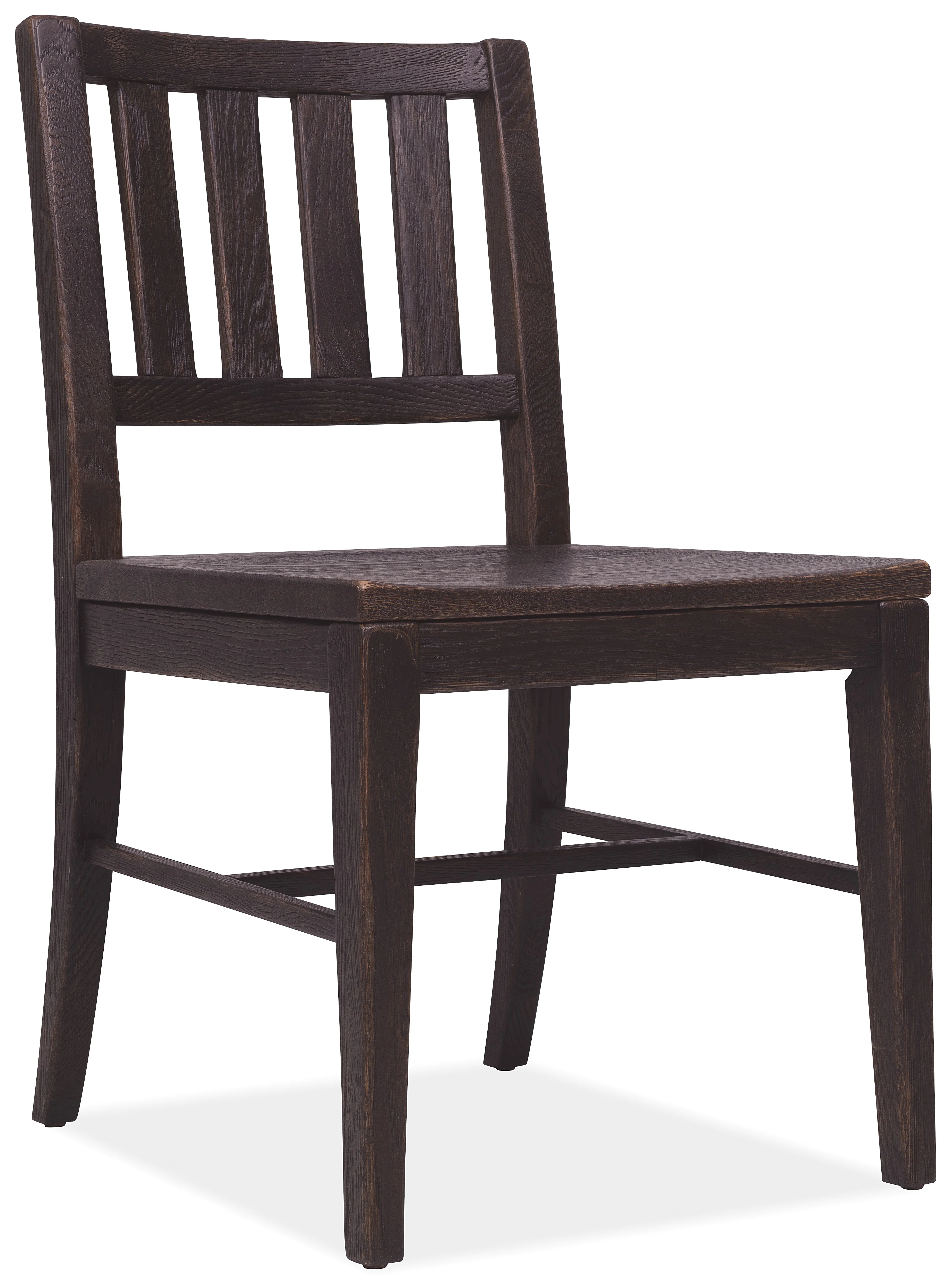 Driftwood Splatback Side Chair | Burnt Timber - Image 1