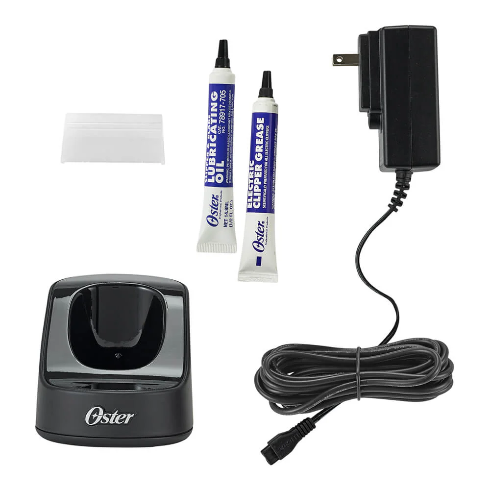 Oster Cordless Turbo A5 3 Speed Clipper, Blue - Image 3