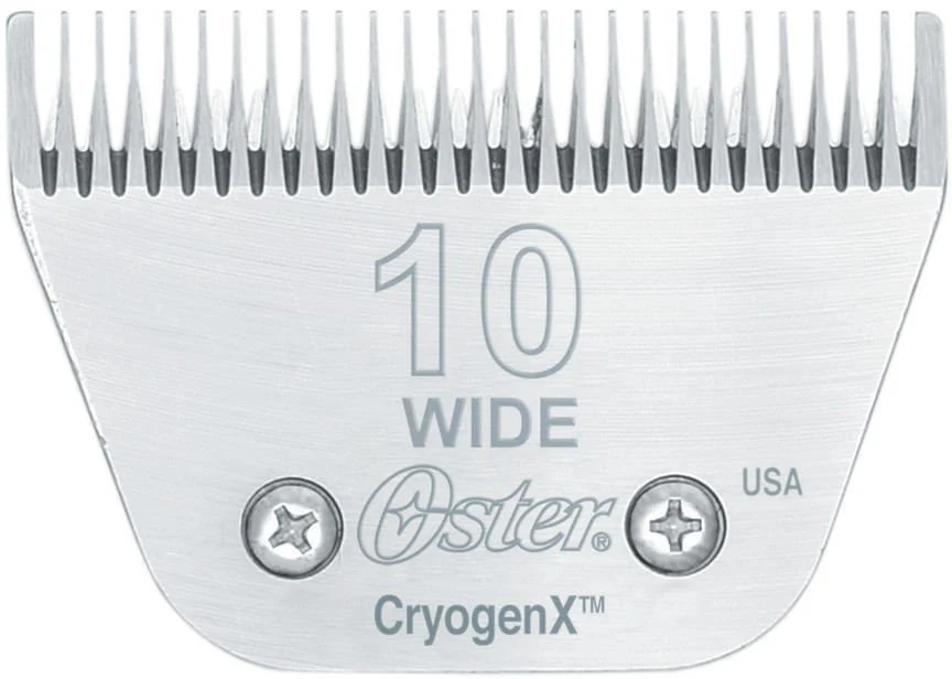 Oster Size 10 Wide CryogenX Blades