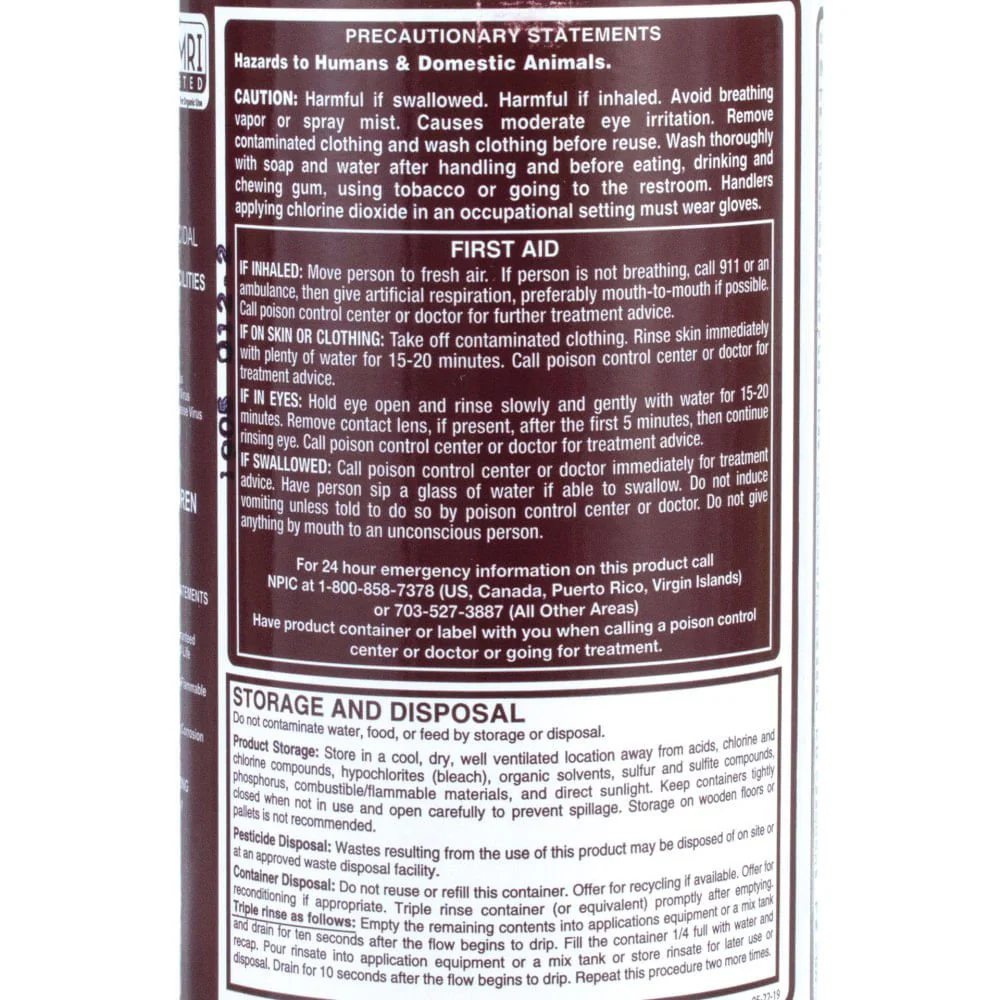 Oxine AH Sanitizer Disinfectant for Animal Facilities - Image 2