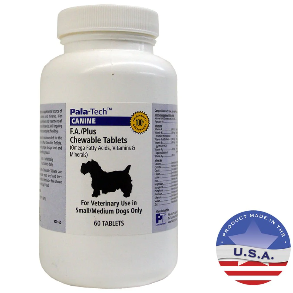 Pala-Tech Canine F.A./Plus For Dogs, 60 Ct - Image 2