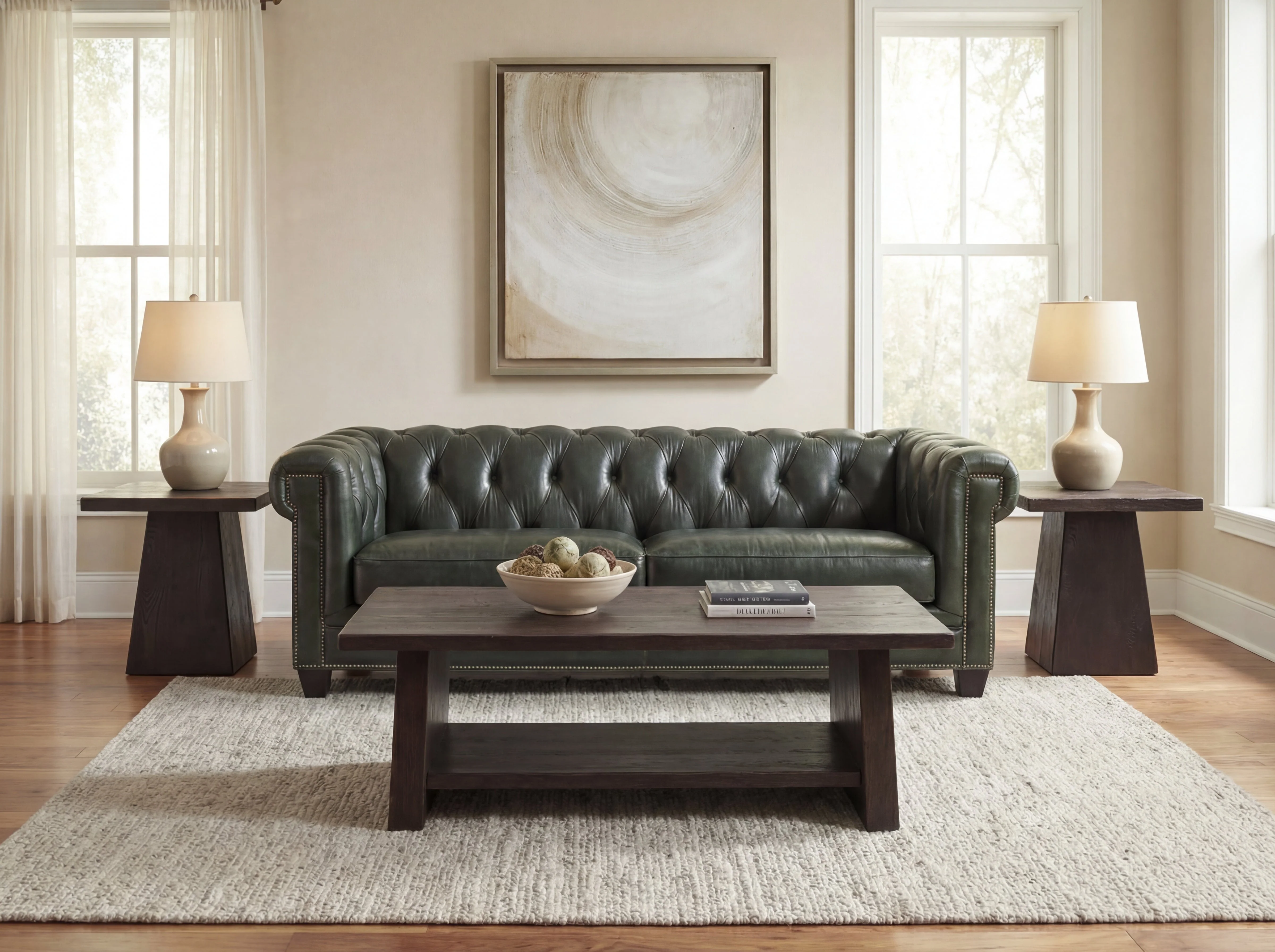 Charleston Tufted Sofa - Image 1
