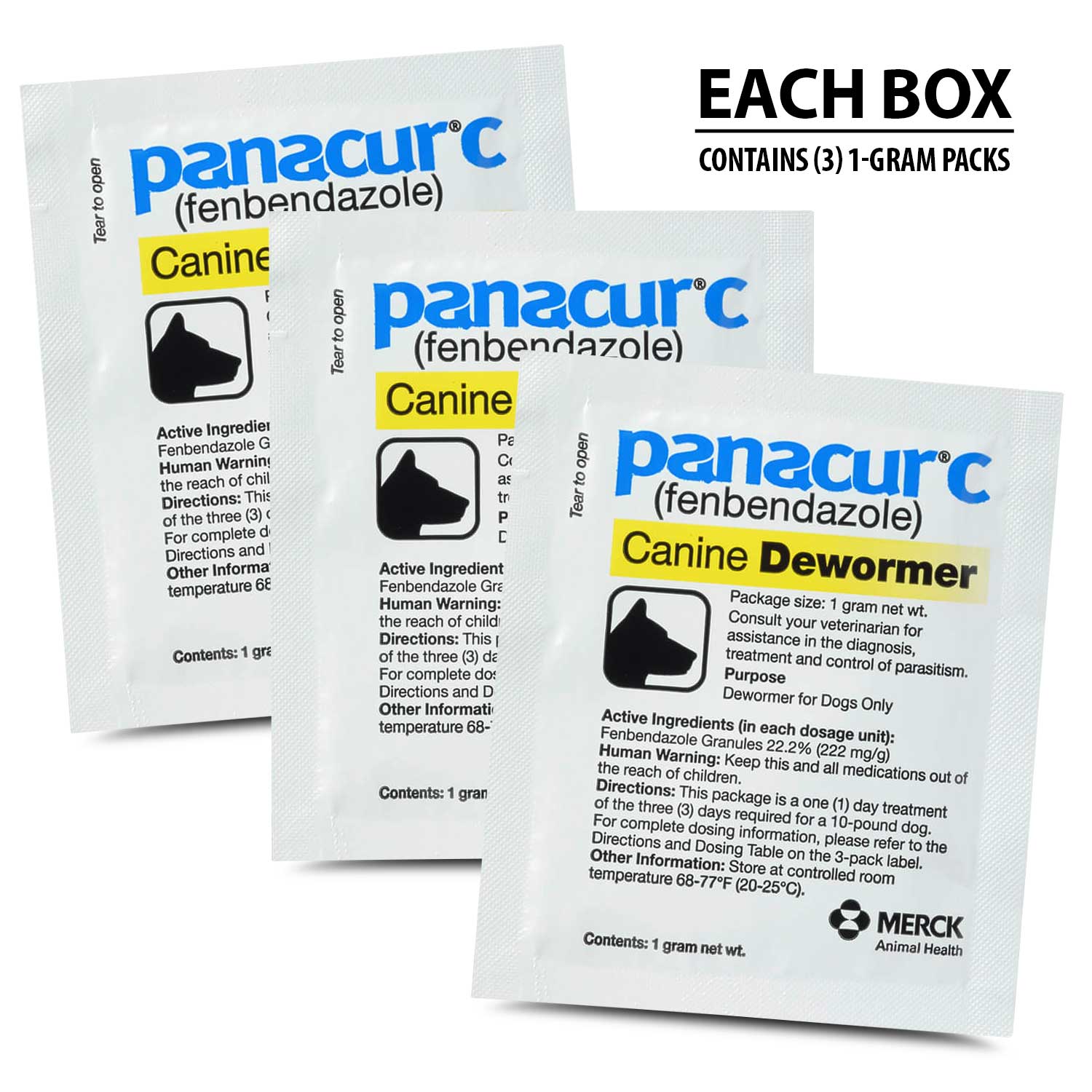 Panacur C Canine Dewormer (Fenbendazole Granules) - Image 2