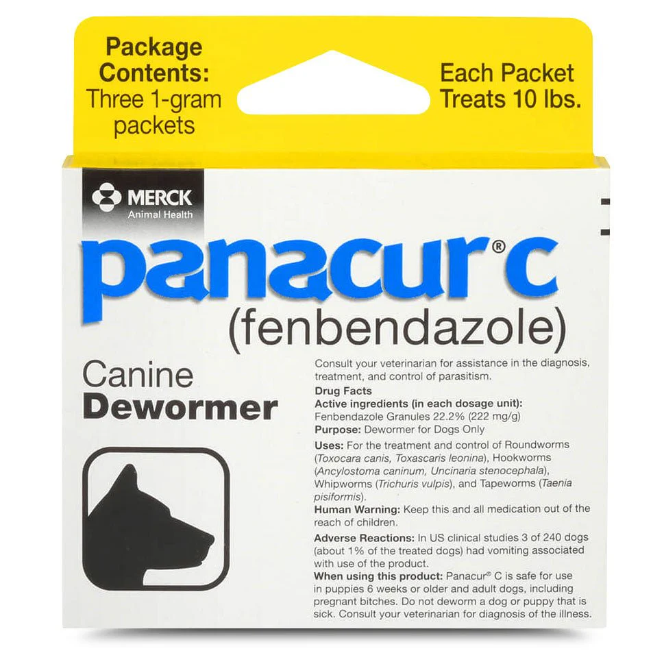 Panacur C Canine Dewormer (Fenbendazole Granules) - Image 1