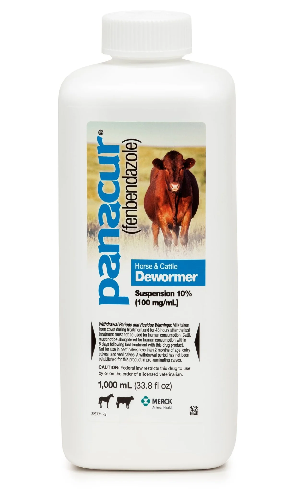 Rx Panacur 10% Suspension Dewormer for Horses & Cattle - Image 1