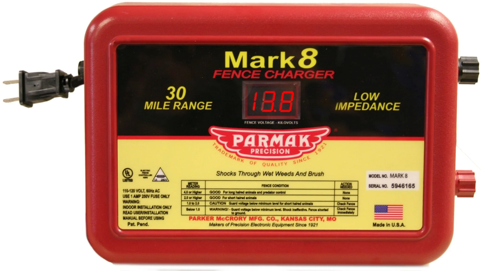 Parmak Mark 8 Fence Charger - Image 2
